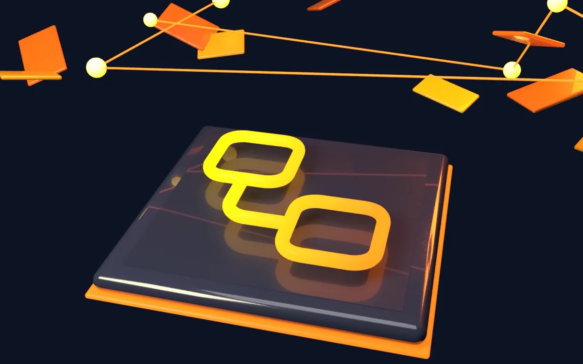 Bordai Agents & Automations — 3D render