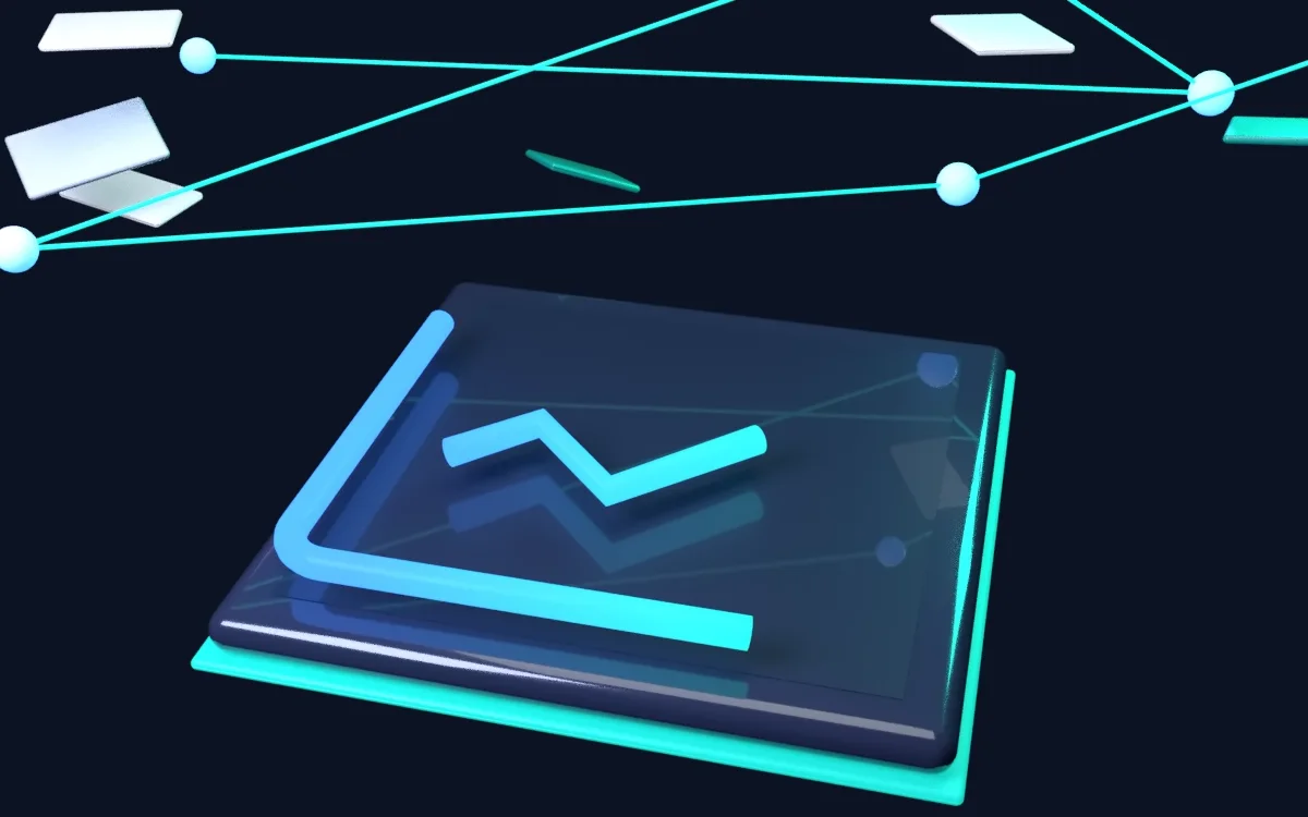 Bordai Analytics — 3D render