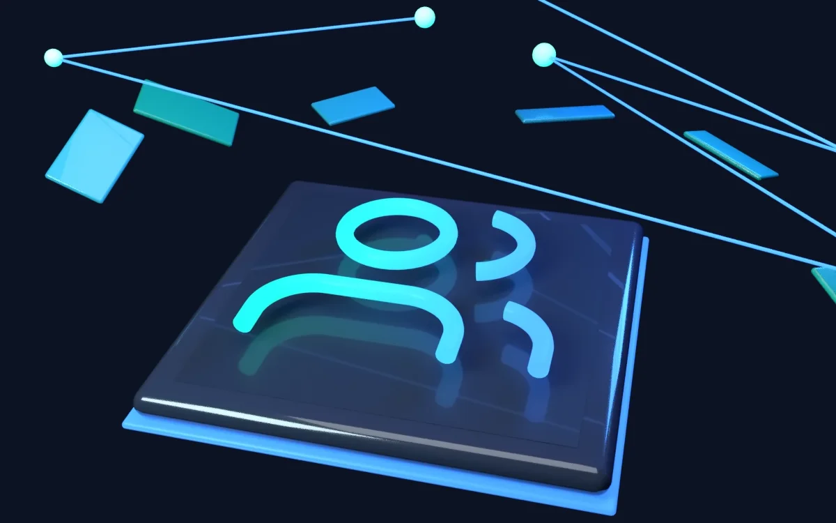 Bordai CRM & Client Admin — 3D render
